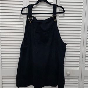 Shein Black Overall Dress